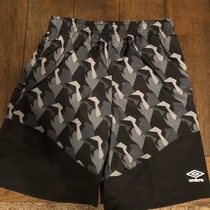 Umbro soccer shorts